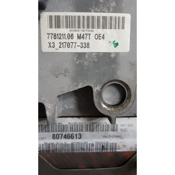 bmw n47 euro 4 komple motor  164 ps 7781211.06 180.000 km - görsel 4