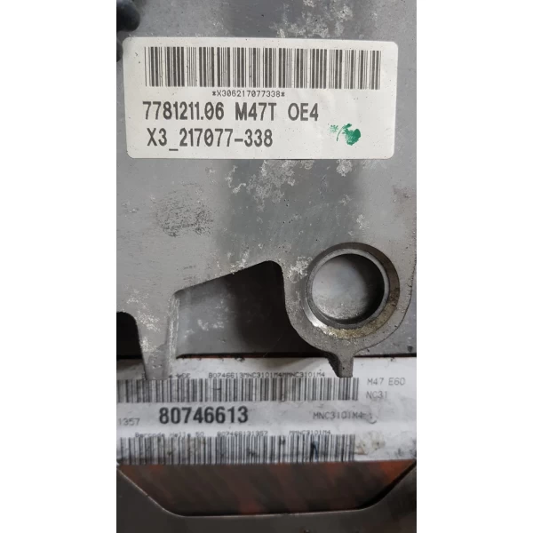 bmw n47 euro 4 komple motor  164 ps 7781211.06 180.000 km - görsel 4