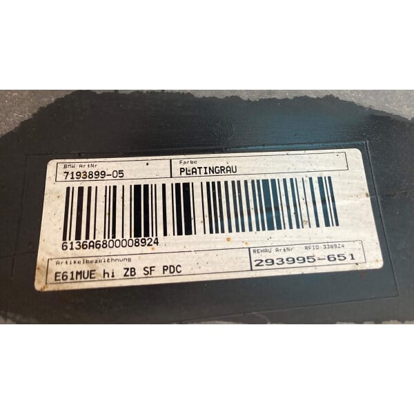 bmw e61 sw arka tampon orjinal - görsel 6