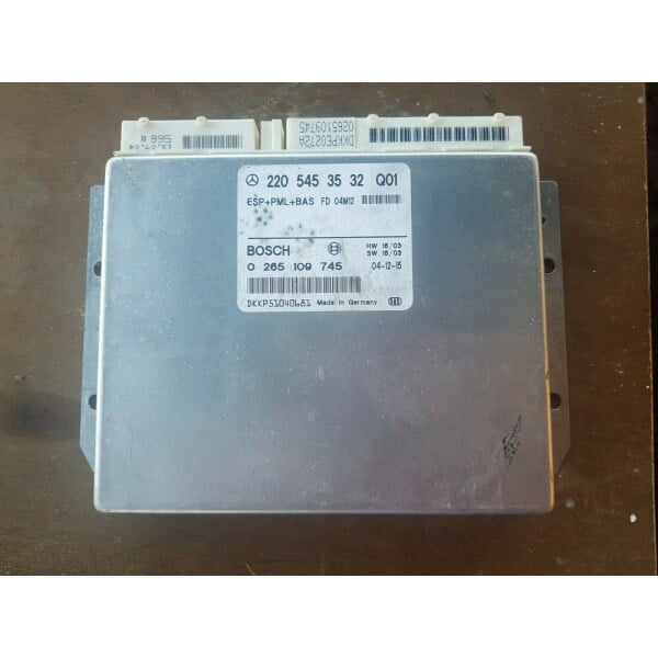 2205453532 mercedes w220 esp pml bas beyni