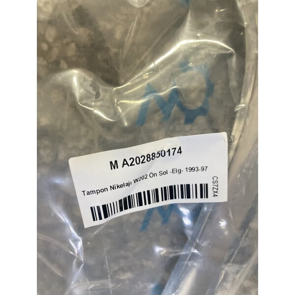 a2028850174 mercedes w202 sıfır ön tampon nikelajı takımı 93-97 - görsel 4