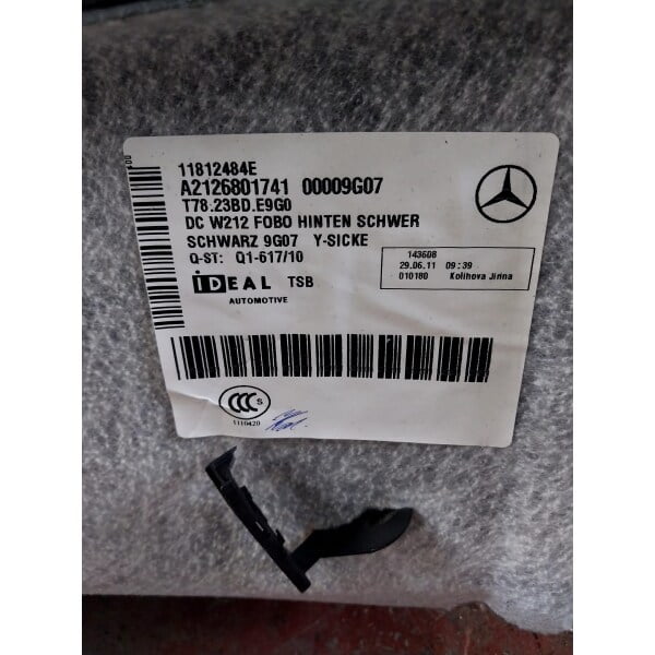 a2126801741 mercedes w212 arka taban döşemesi - görsel 4