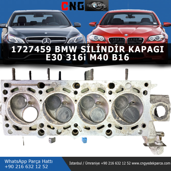 1727459 bmw e30 316i m40 b16 si̇li̇ndi̇r kapagi