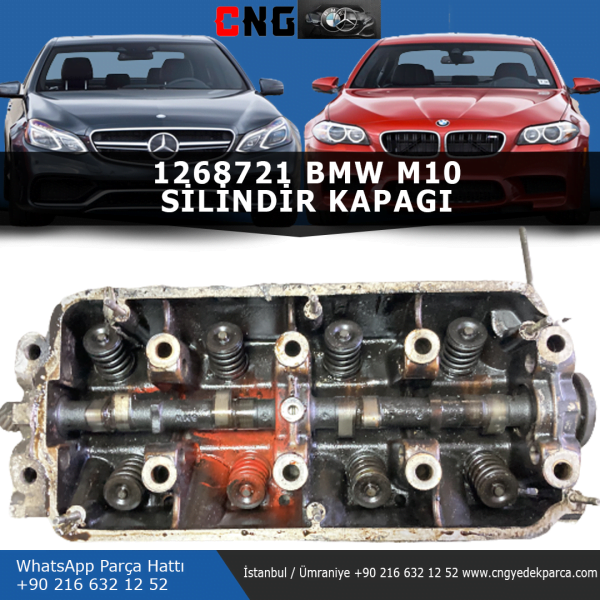1268721 bmw m10 silindir kapağı - görsel 2