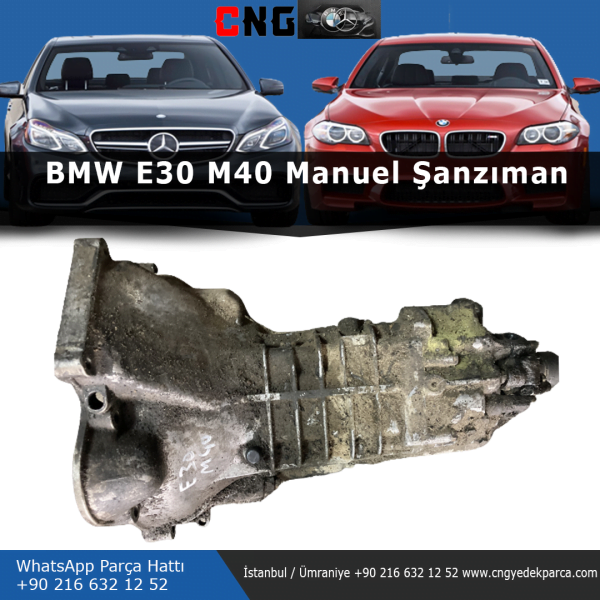 bmw e30 m40 manuel şanzıman
