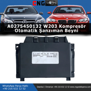A0275450132 W203 Kompresör Otomatik Şanzıman Beyni