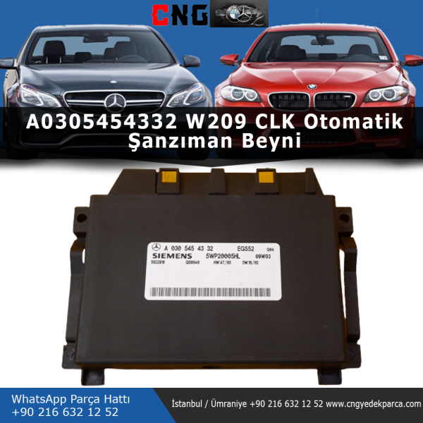 a0305454332 w209 clk otomatik şanzıman beyni