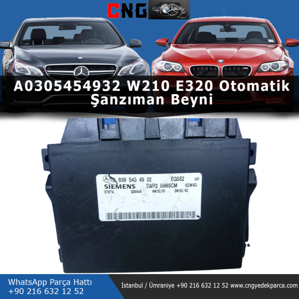 a0305454932 w210 e320 otomatik şanzıman beyni