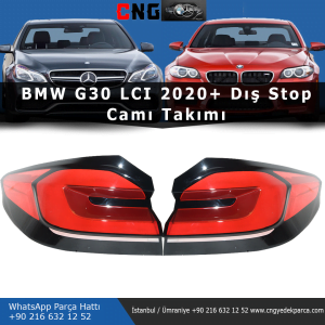 BMW G30 LCI 2020+ Sıfır Dış Stop Camı Takımı