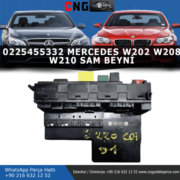 0225455332 mercedes w202 w208 w210 sam beyni
