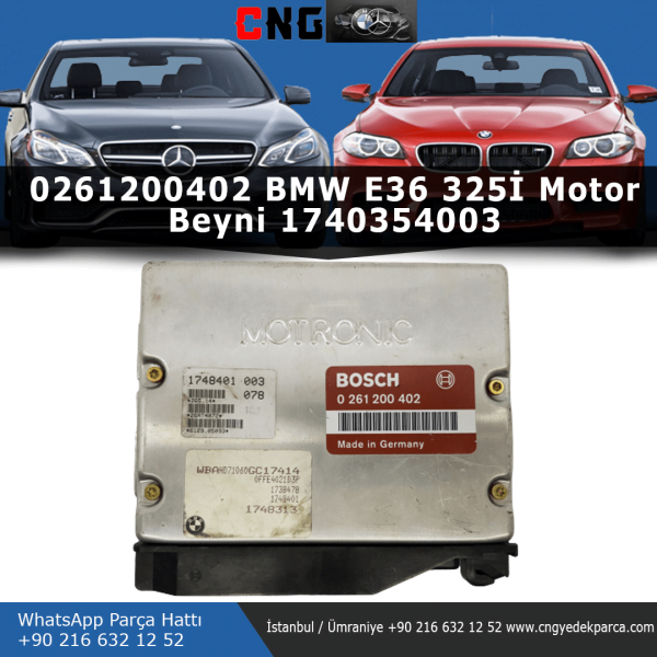 0261200402 bmw e36 325i motor beyni 1740354003
