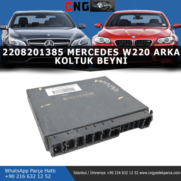 2208201385 mercedes w220 arka koltuk beyni