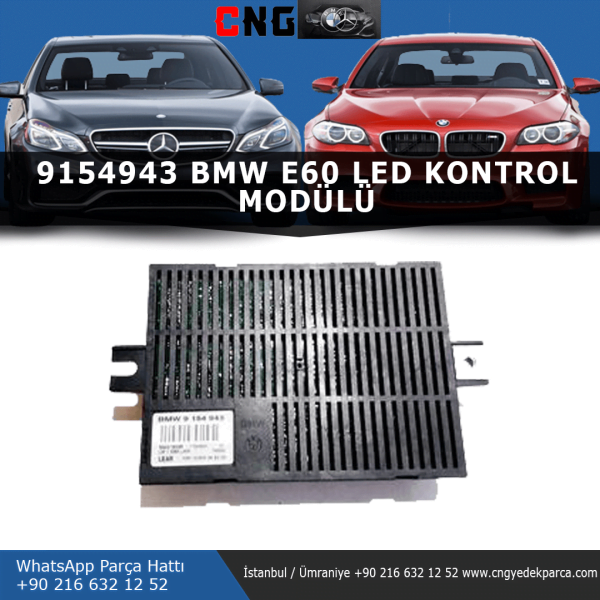 9154943 bmw e60 led kontrol modulu
