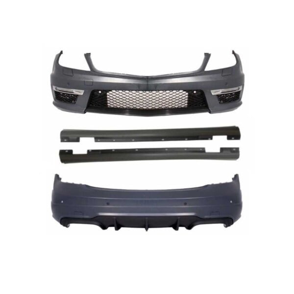 mercedes w204 c63 amg görünüm body kit