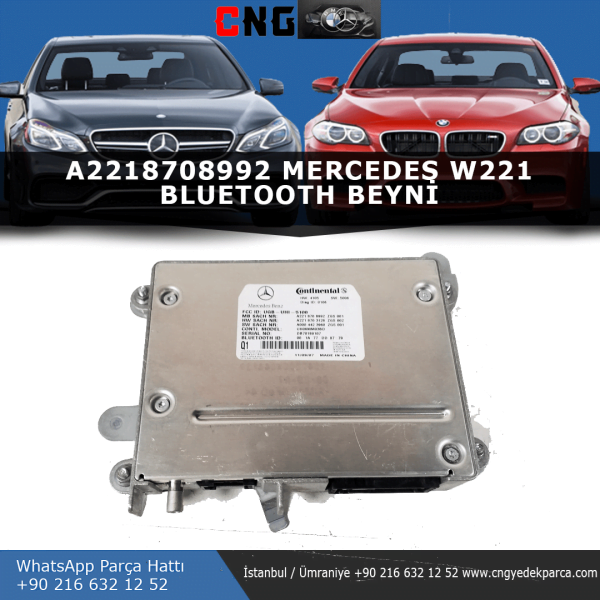 a2218708992 mercedes w221 bluetooth beyni