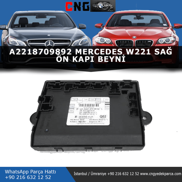 a2218709892 mercedes w221 sag on kapi beyni