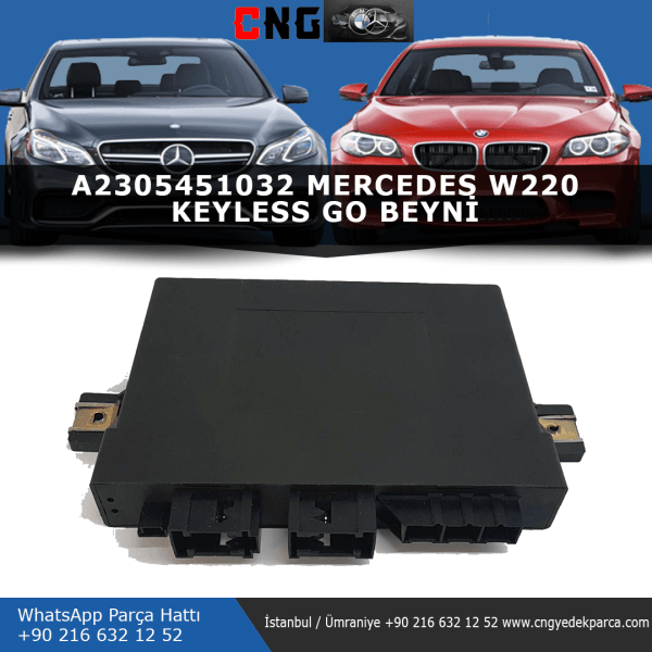a2305451032 mercedes w220 keyless go beyni