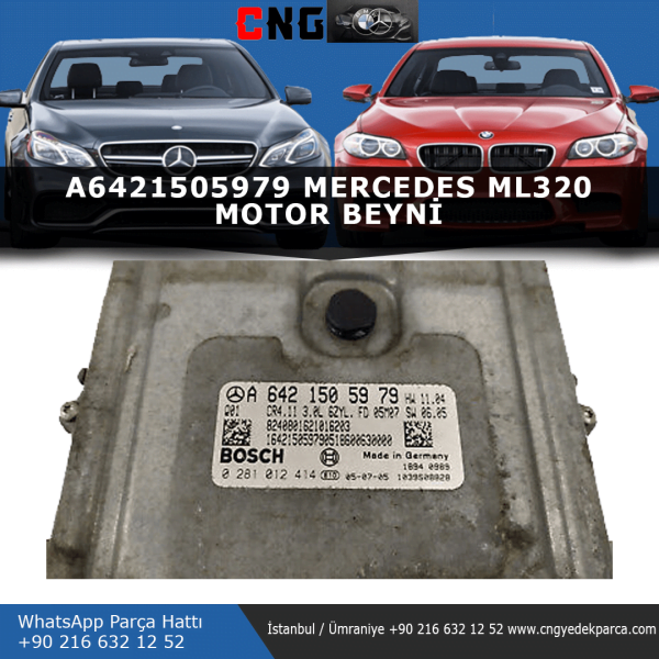 a6421505979 mercedes ml320 motor beyni