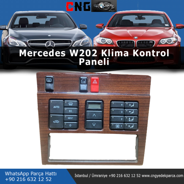 mercedes w202 klima kontrol paneli