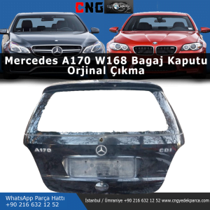 Mercedes W168 Bagaj Kaputu Orjinal Çıkma