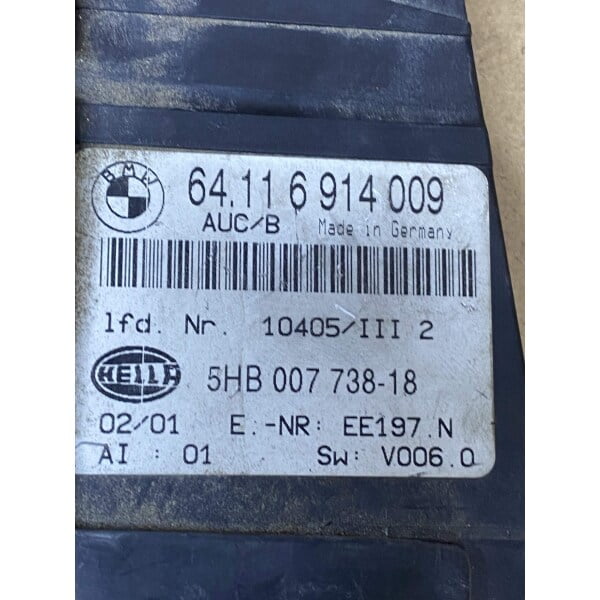 64116914009 bmw e46 klima kontrol paneli