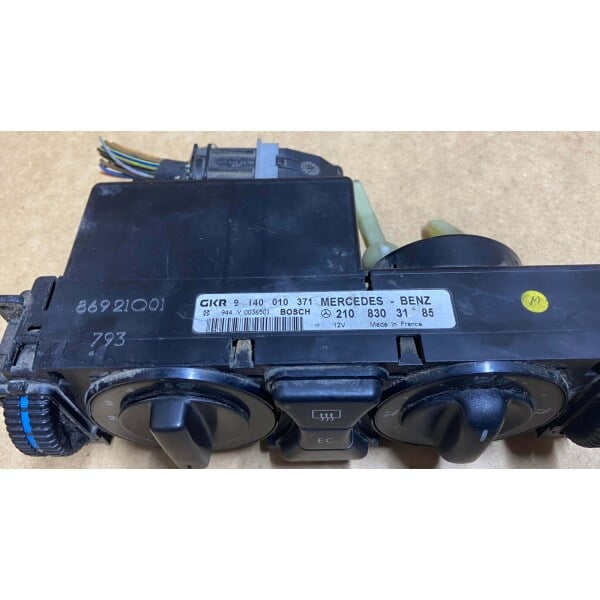 a2108303185 mercedes w210 klima kontrol paneli