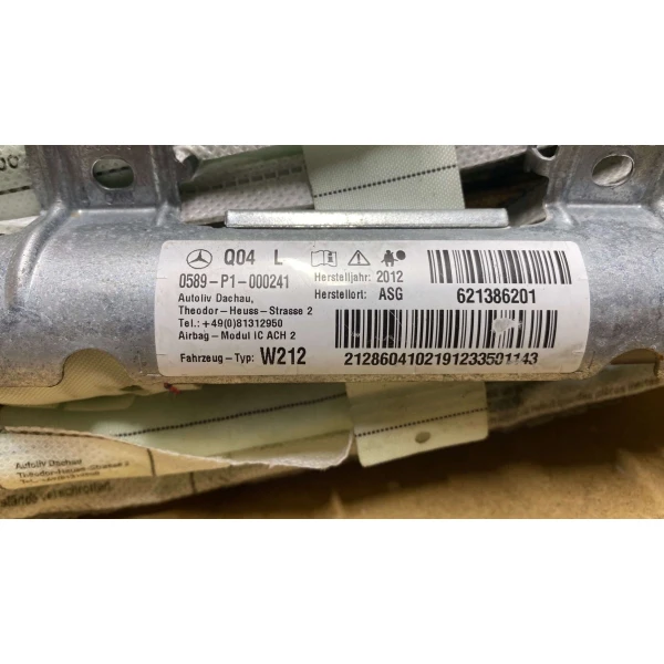 mercedes w212 airbag takımı