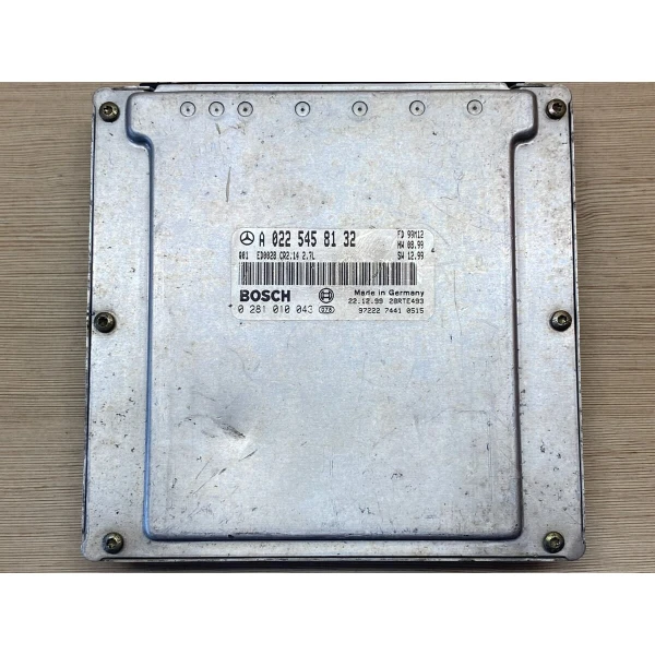 a0225458132 mercedes w210 e270 cdi motor beyni̇